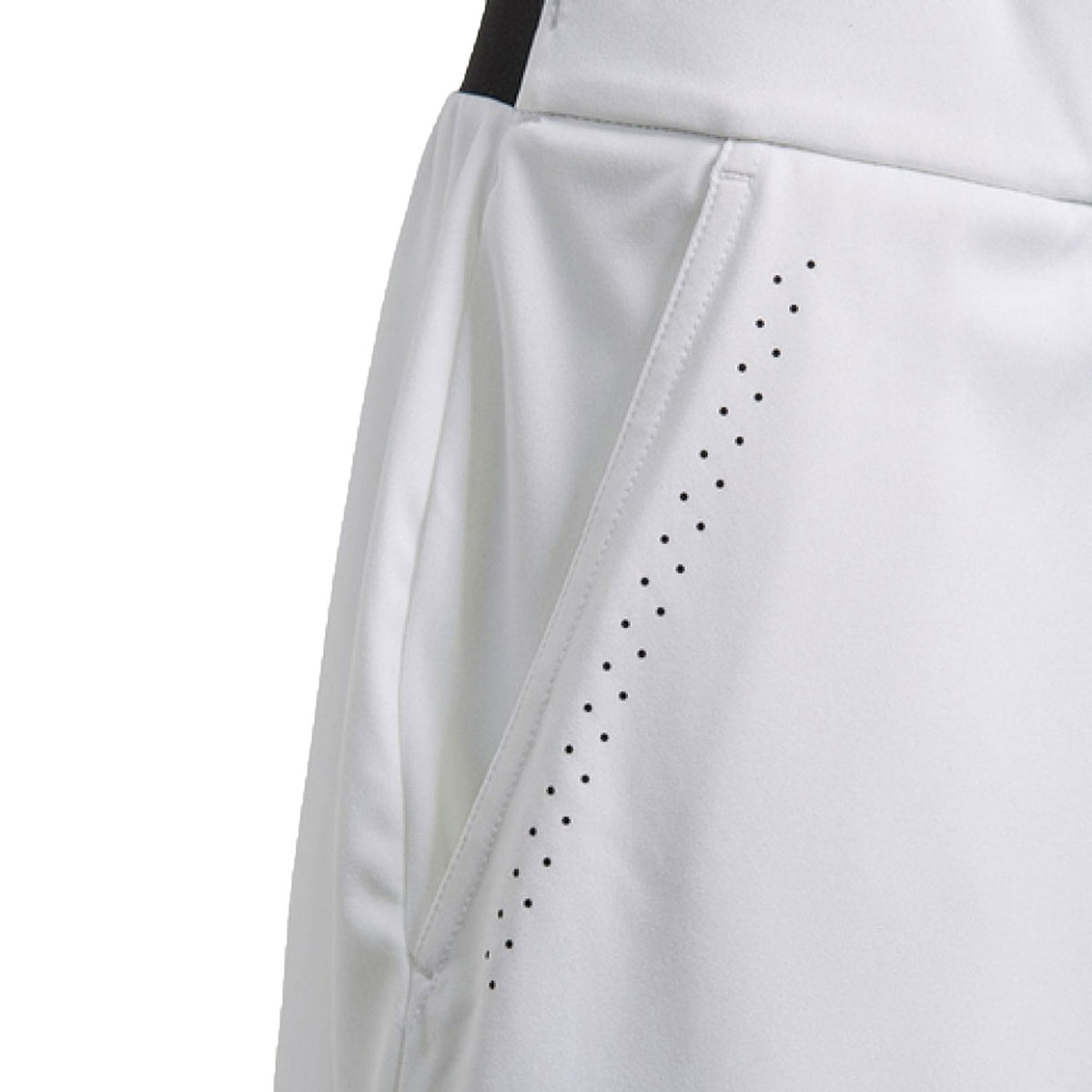 adidas Boys Barricade Tennis Shorts - White