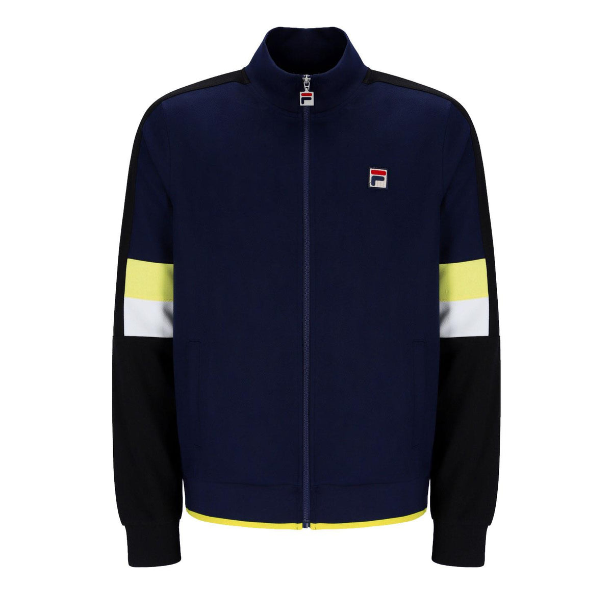 FILA Mens Fischer Colour Blocked Retro Track Jacket - S23MH004