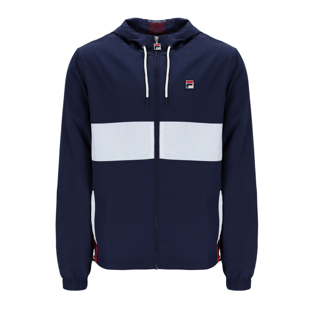 FILA Mens Bianco Retro Anorak - FW23MH043