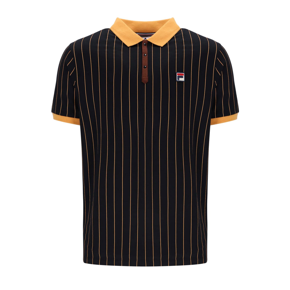 FILA Mens BB1 Retro Classic Vintage Striped Polo - LM1839AT