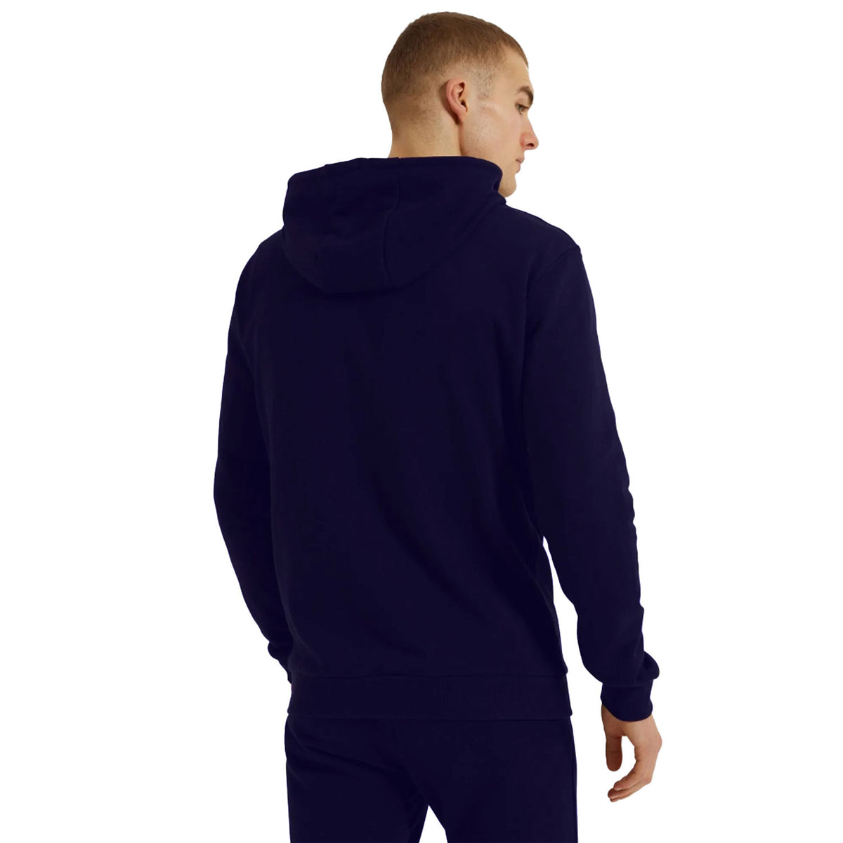 Ellesse Mens Skova Full Zip Classic Fit Hoodie - Navy