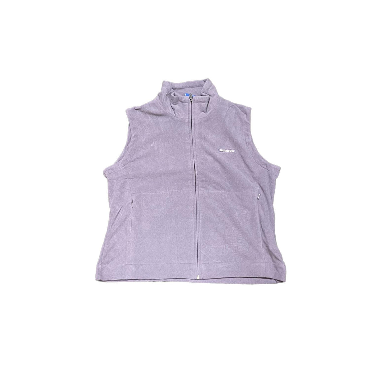 Reebok Original Women's Fleece Feel Sport Gilet - Purple - UK Size 12