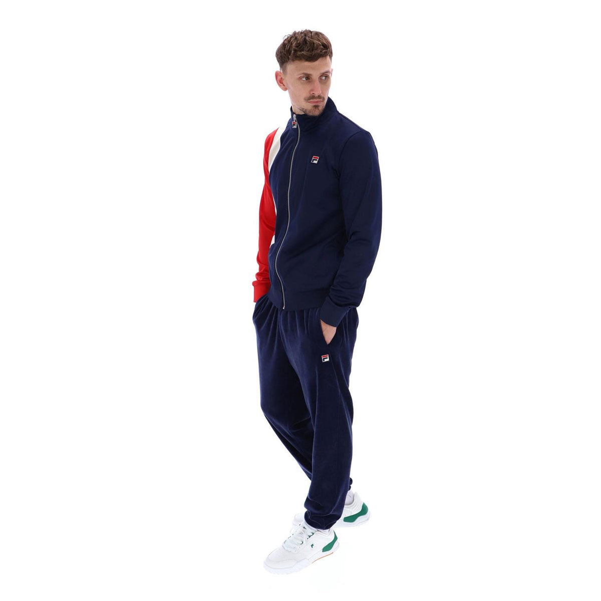 FILA Mens Max Retro Zipped Track Jacket - FW23MH017