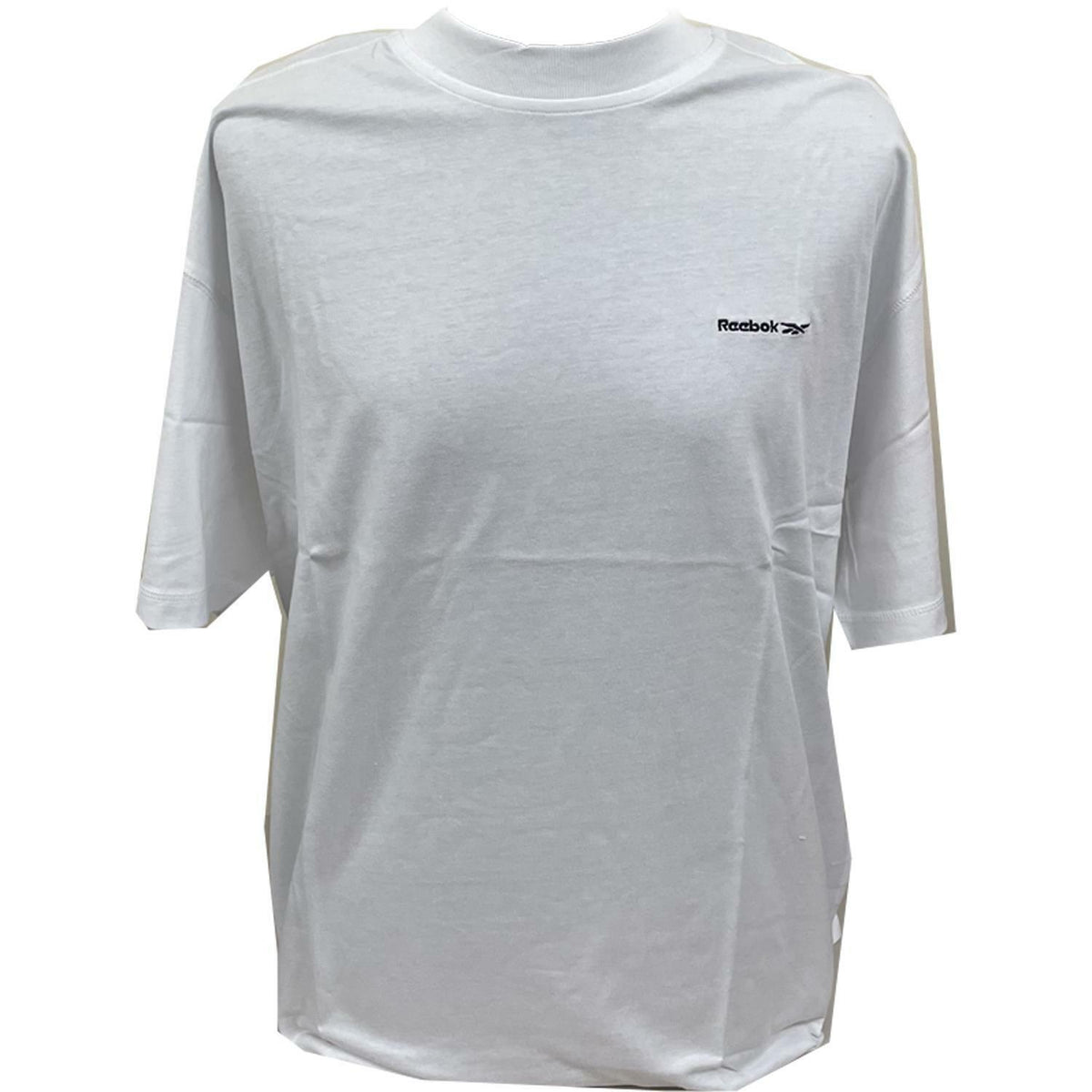 Reebok Original Mens Clearance Small Logo T-Shirt - White - Large