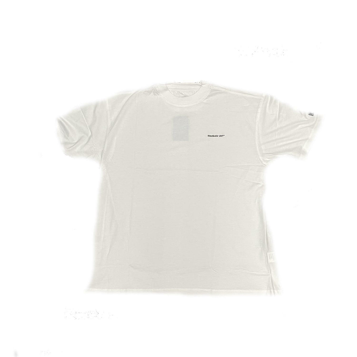 Reebok Original Mens Clearance Small Logo T-Shirt - White - Large