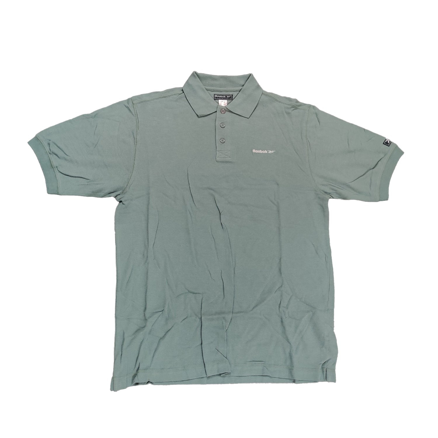 Reebok polo shop shirts green