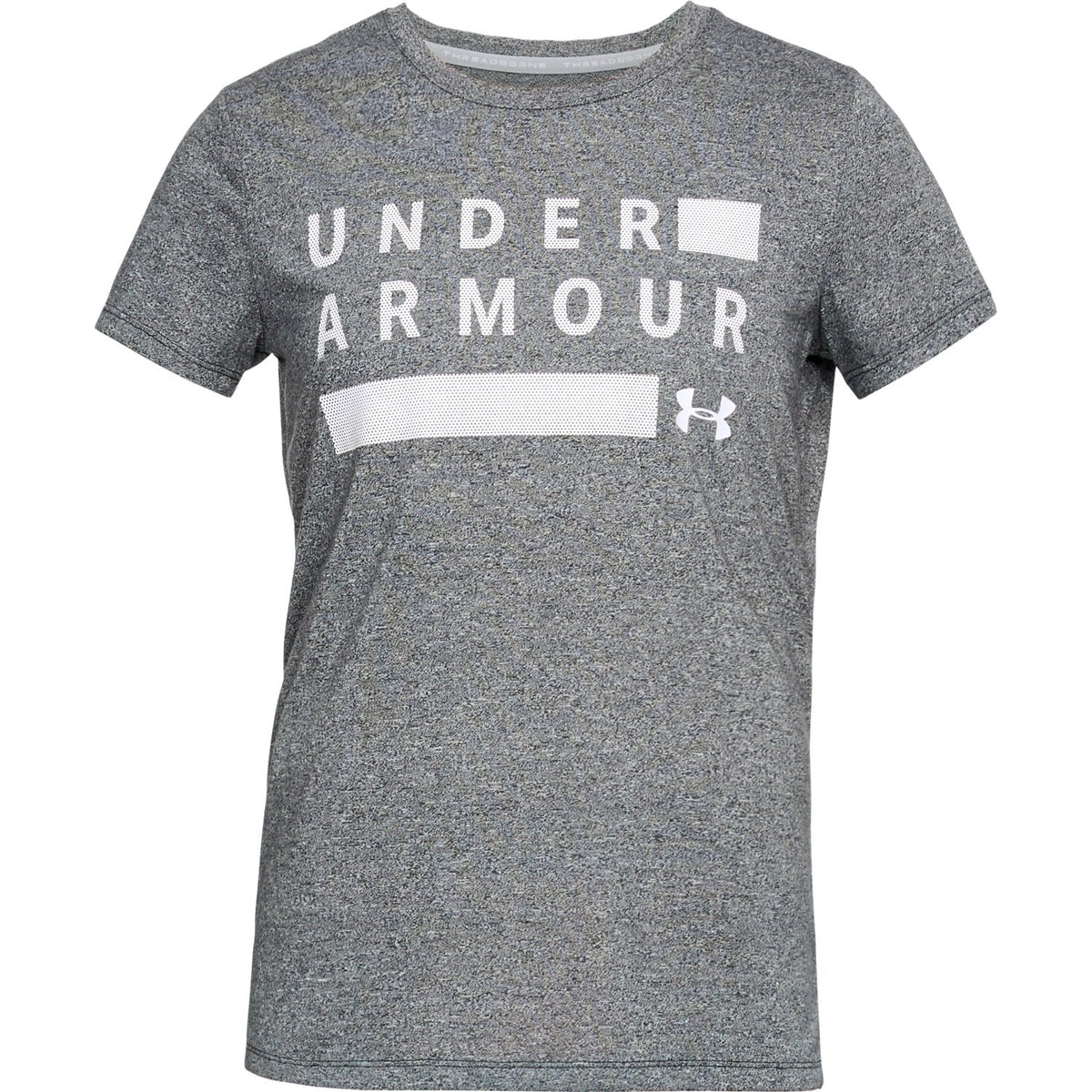 Under Armour Womens Threadborne Graphic Twist Short Sleeve Tee