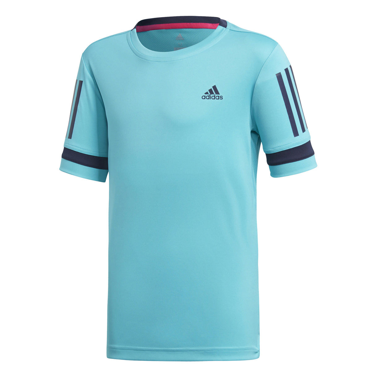 adidas Boys Club 3 Stripes Tennis T-Shirt