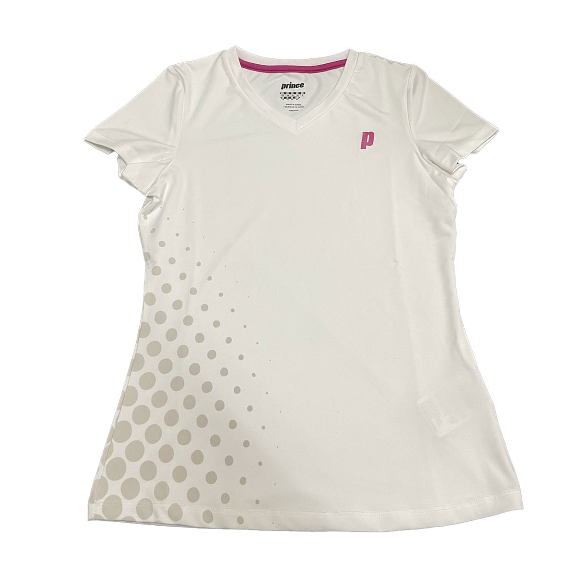 Prince Girls JR V Neck Tee