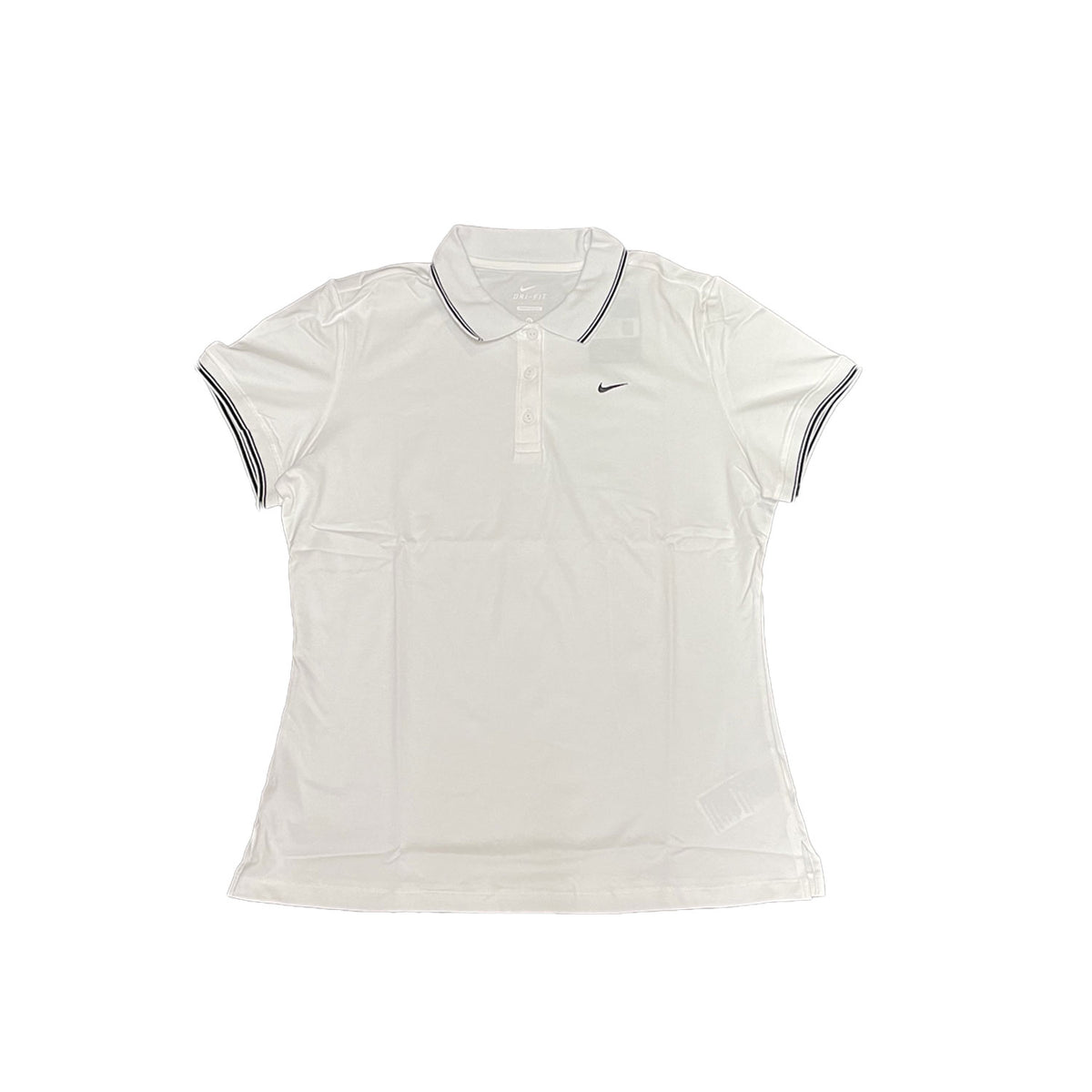 Nike Womens Stripe Collar Polo