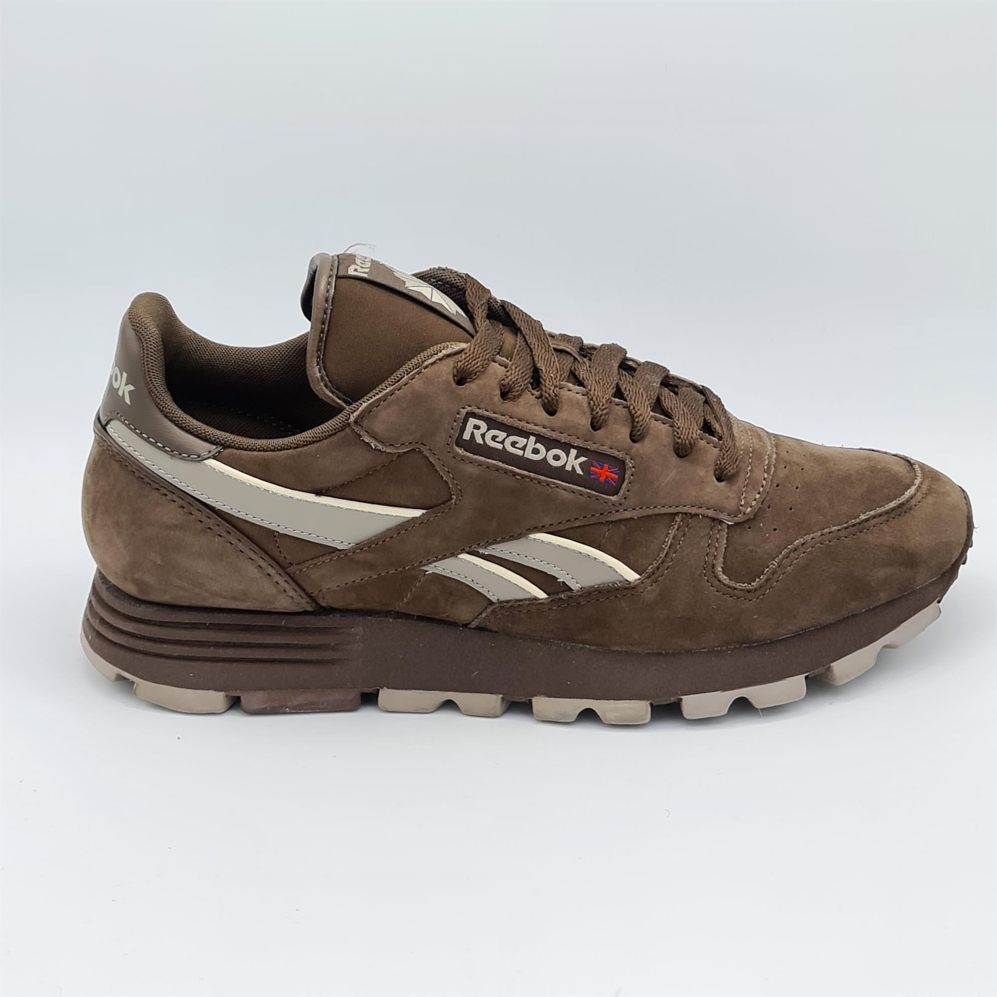 Supplement fysiker Mand Reebok Classic Leather Suede Mens Retro Trainers - Brown - UK 8 – Sutton  Sports