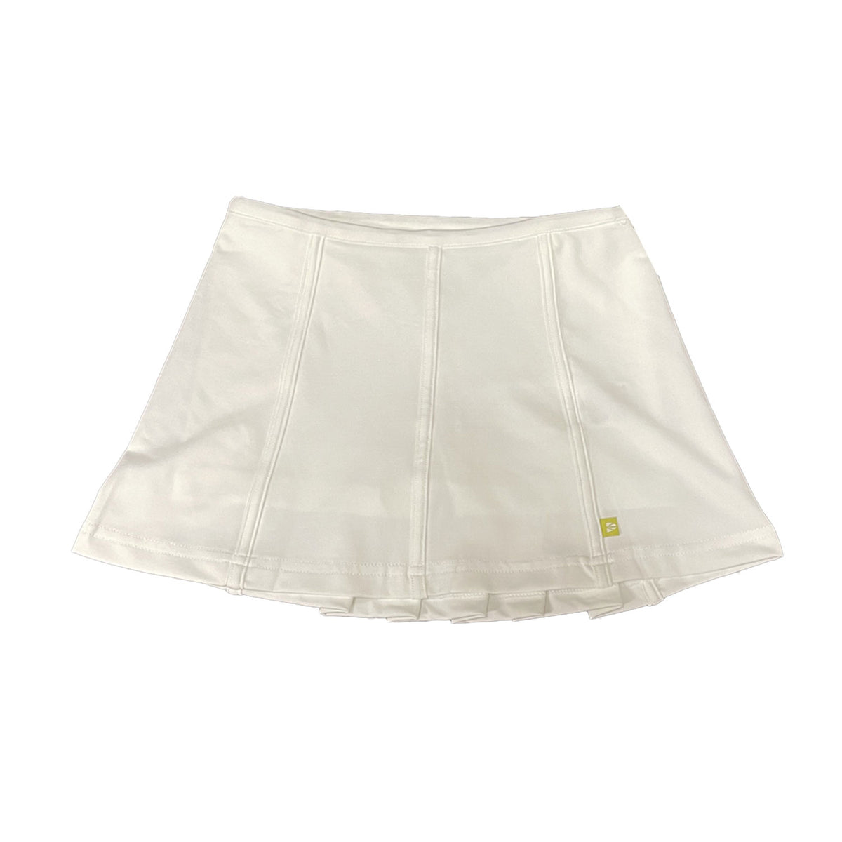 Pure Lime Girls Back Pleated Skort