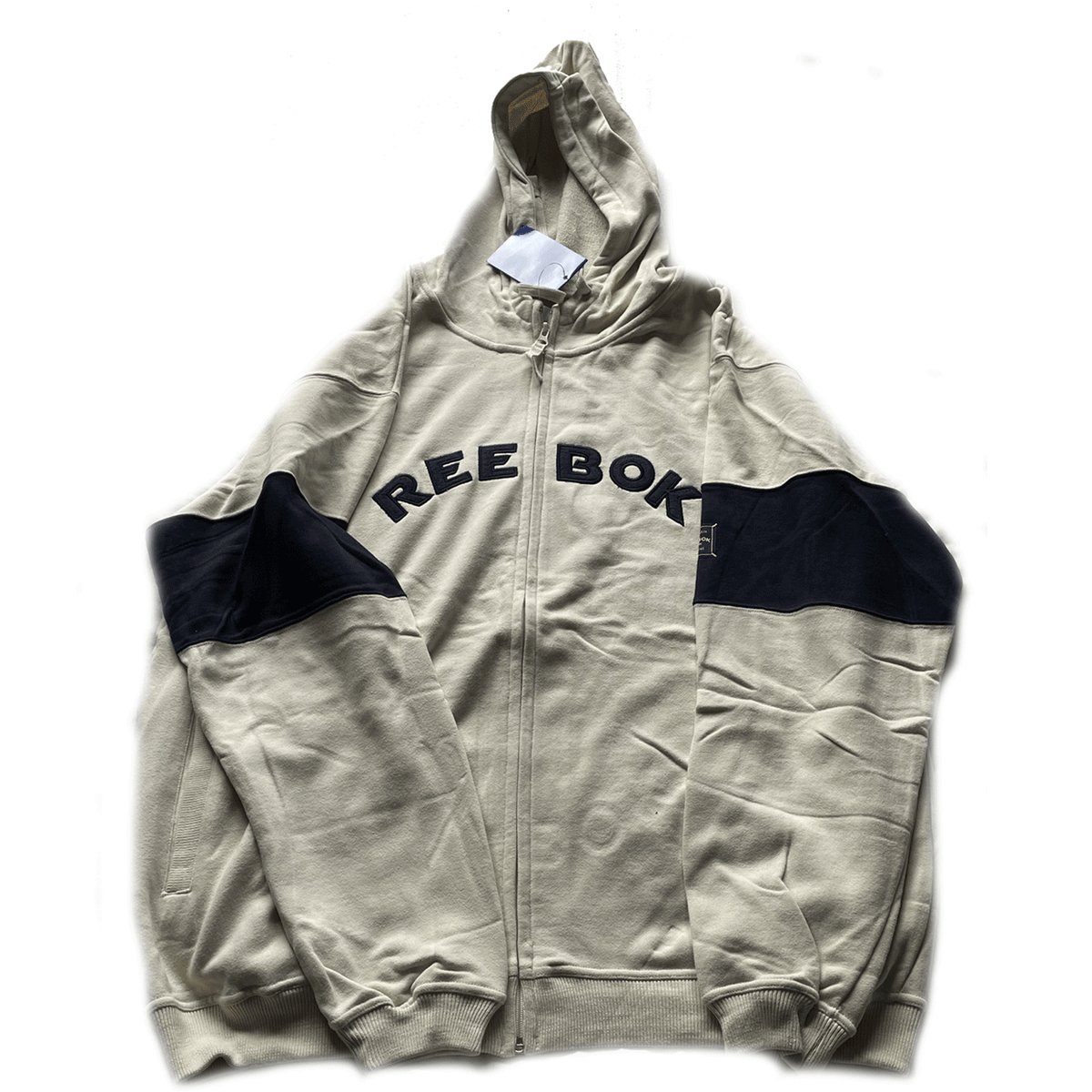 Reebok Mens Clearance 3 Arm Contrast Zip Jacket