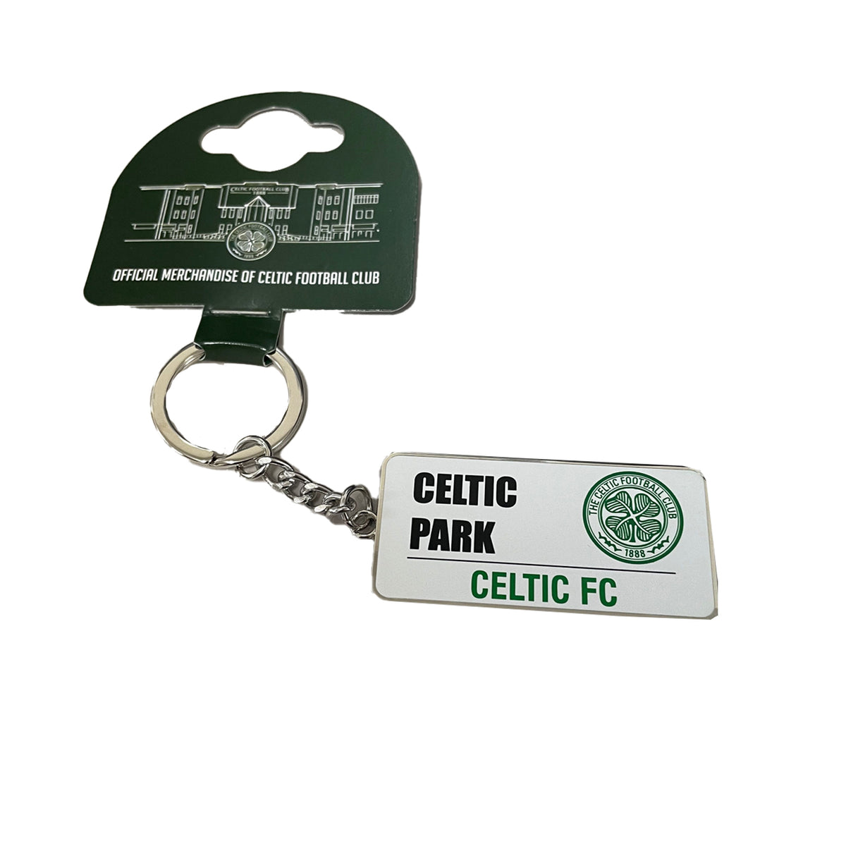 Celtic Fc Street Sign Keyring