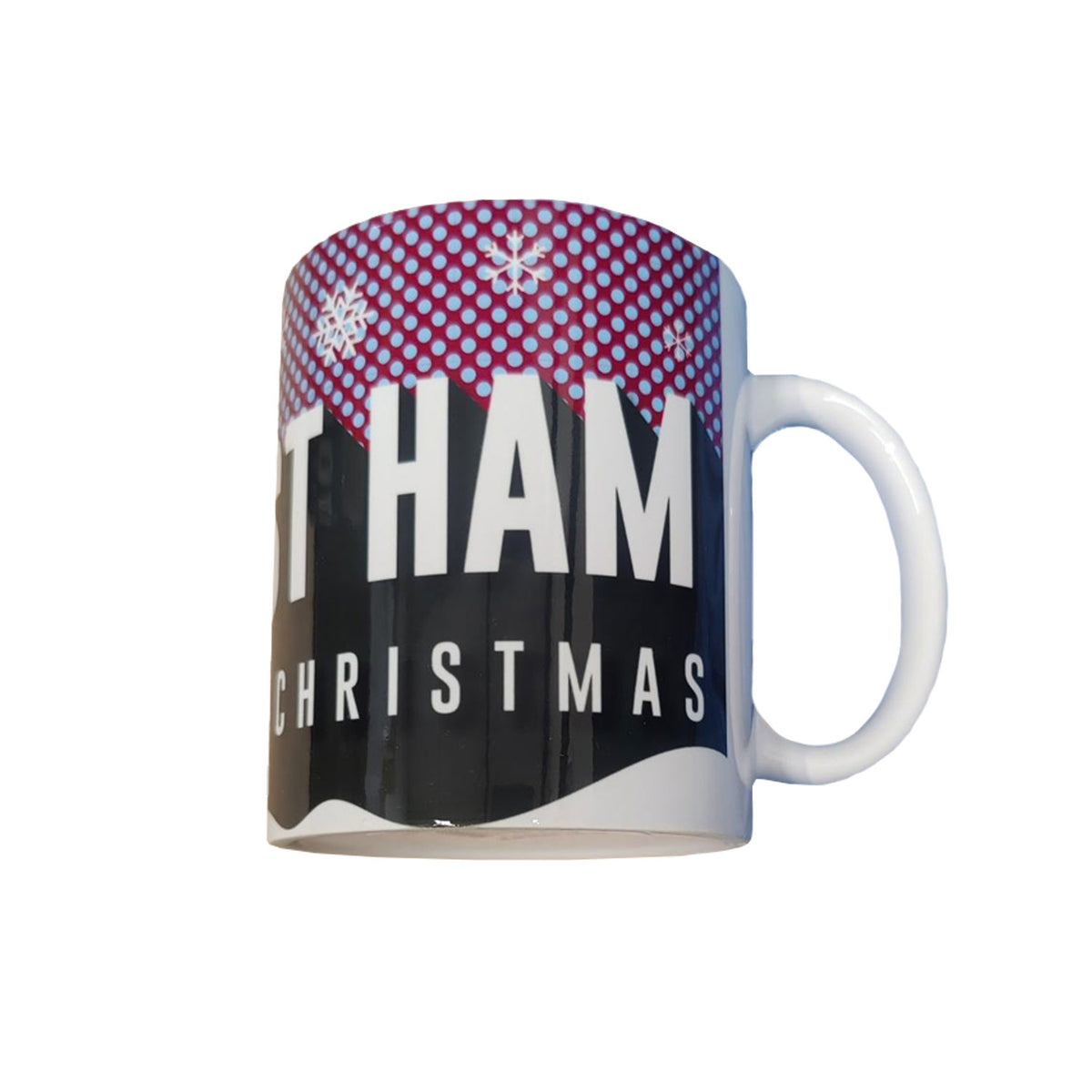 West Ham FC Christmas 11oz Mug