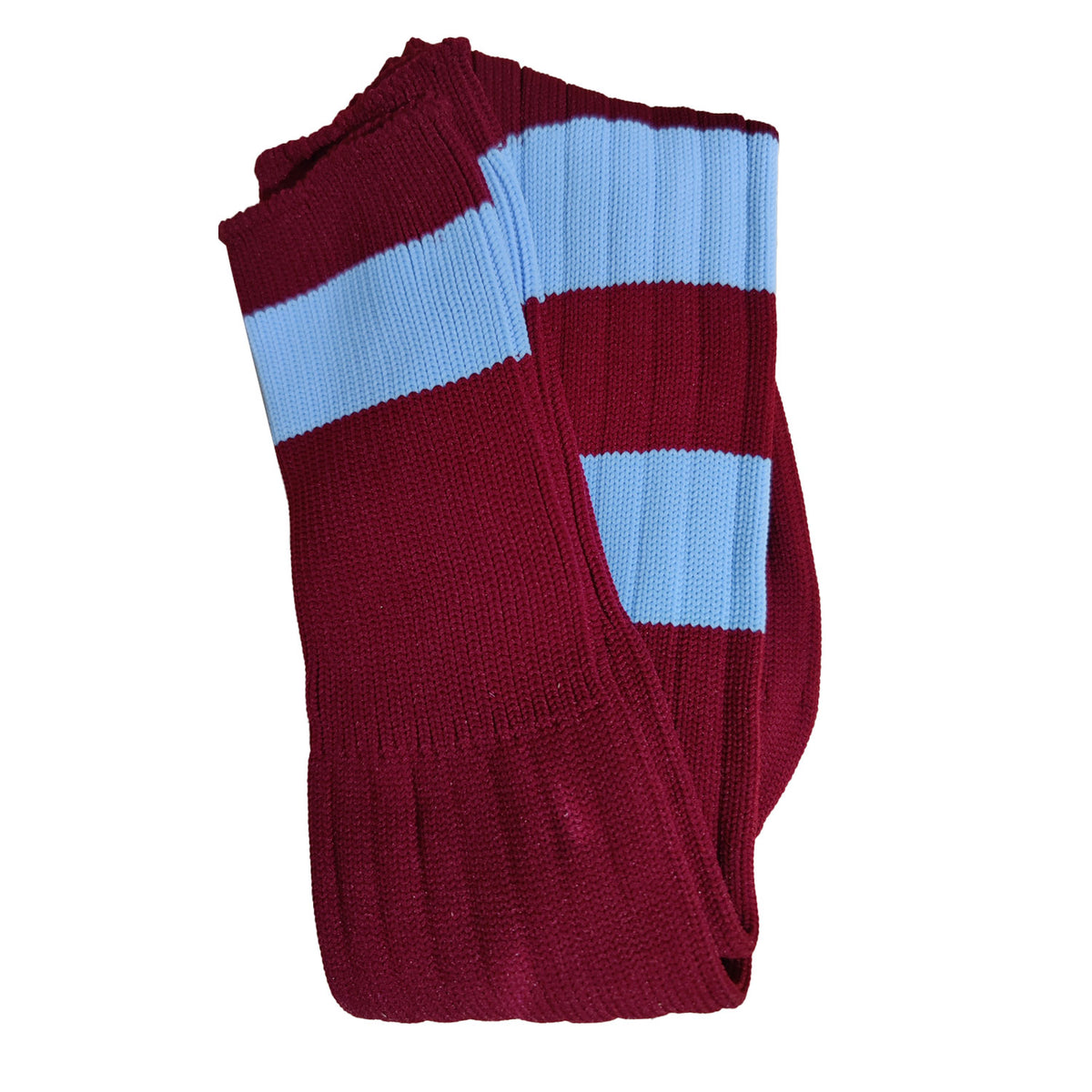 Big Stripes Football Rugby Premium Socks - Junior/Mens - Made In UK