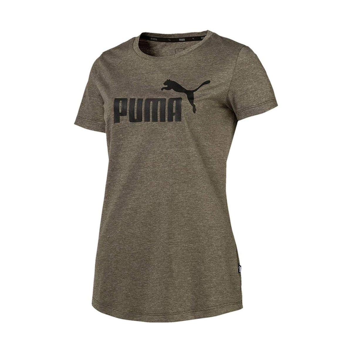 Puma Womens Heather T-shirt - Green - UK Size 8