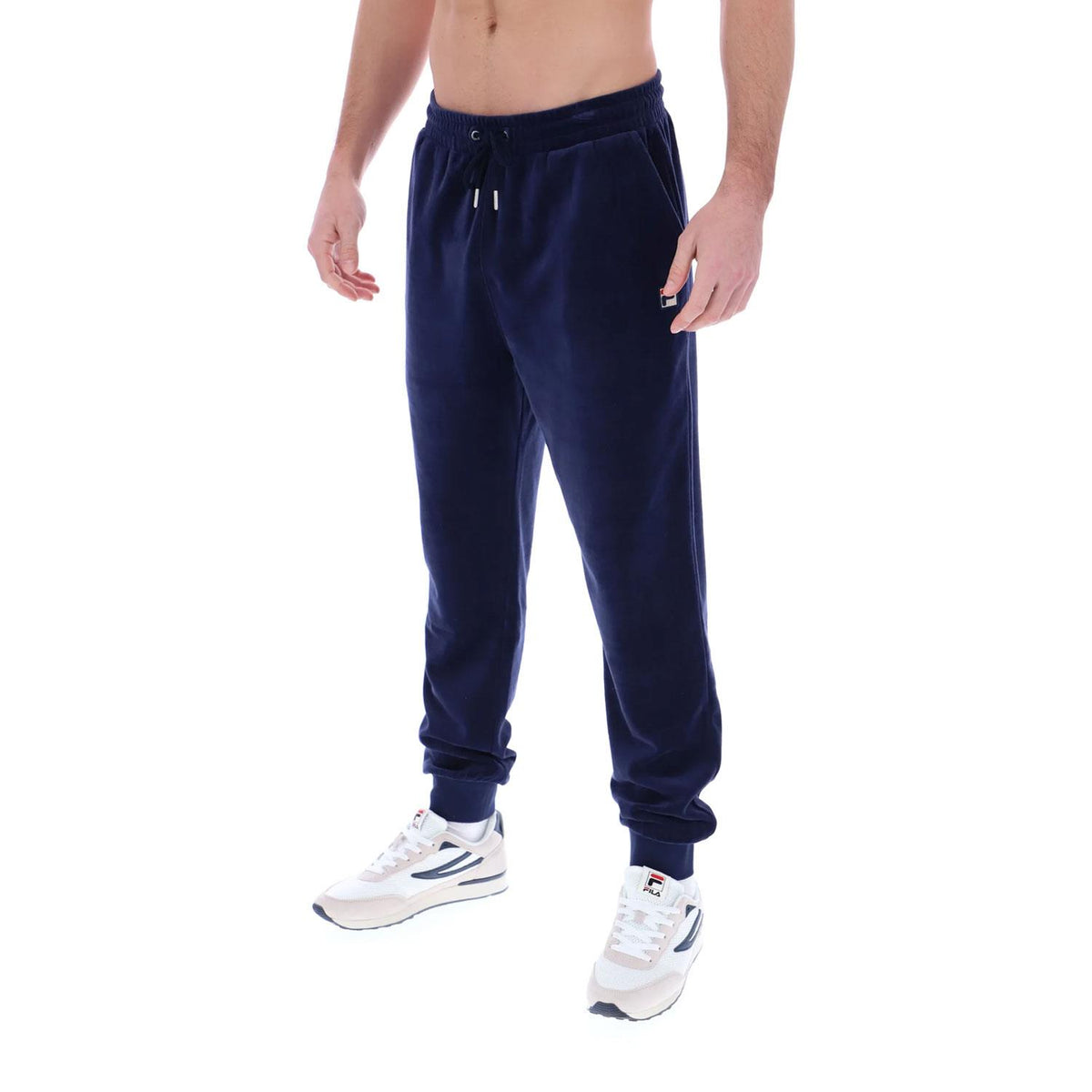 FILA Mens Yarel Velour Retro Track Pants - S23MH016