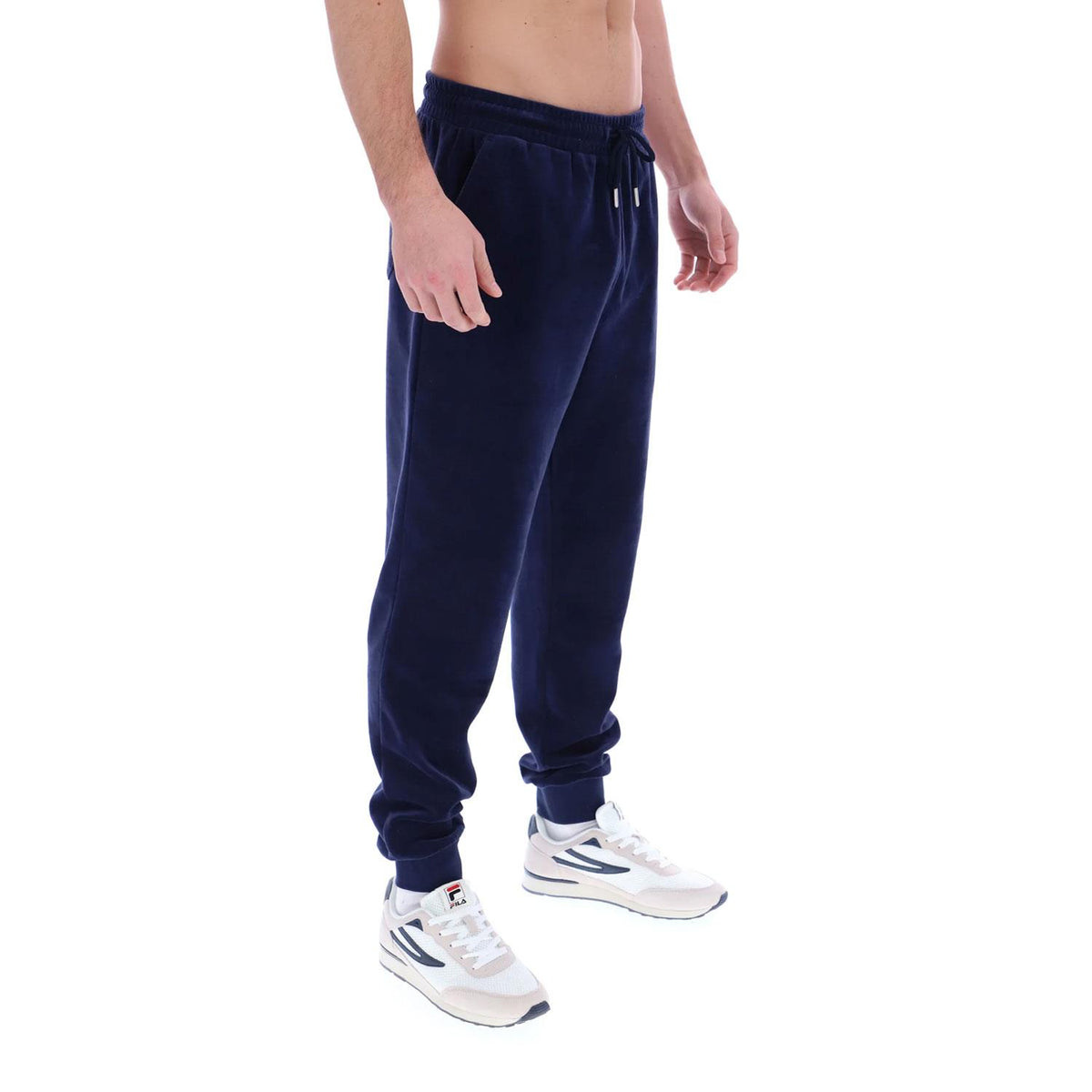 FILA Mens Yarel Velour Retro Track Pants - S23MH016