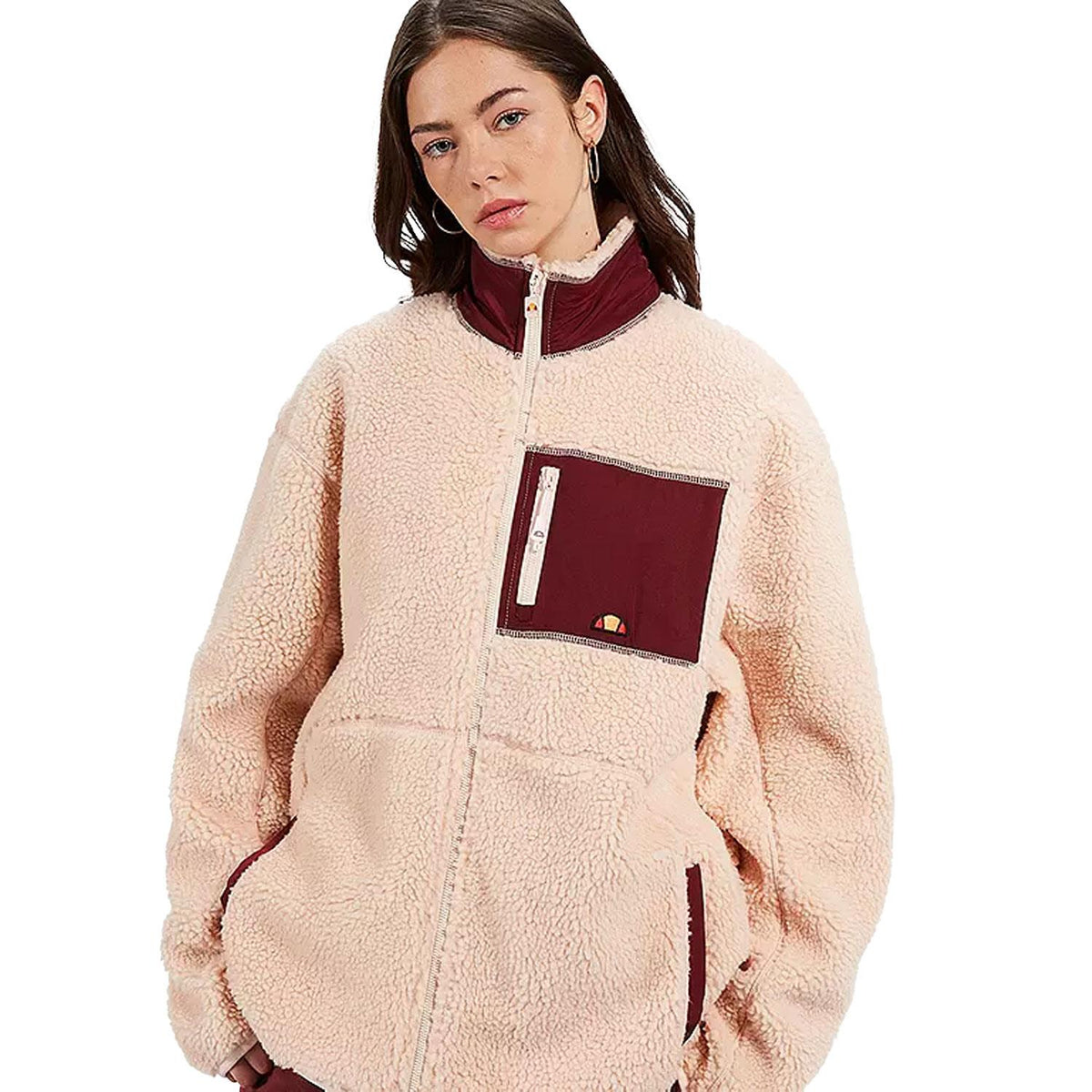 Ellesse Womens Martucci Full Zip Track Jacket SGT19172 - Pink