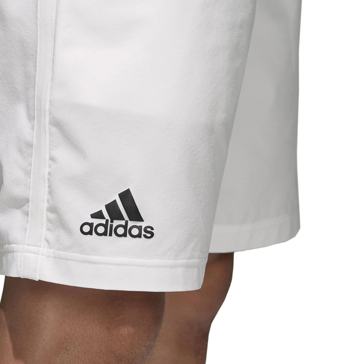 Adidas Mens Climalite Advantage Tennis Training Shorts - White - XS