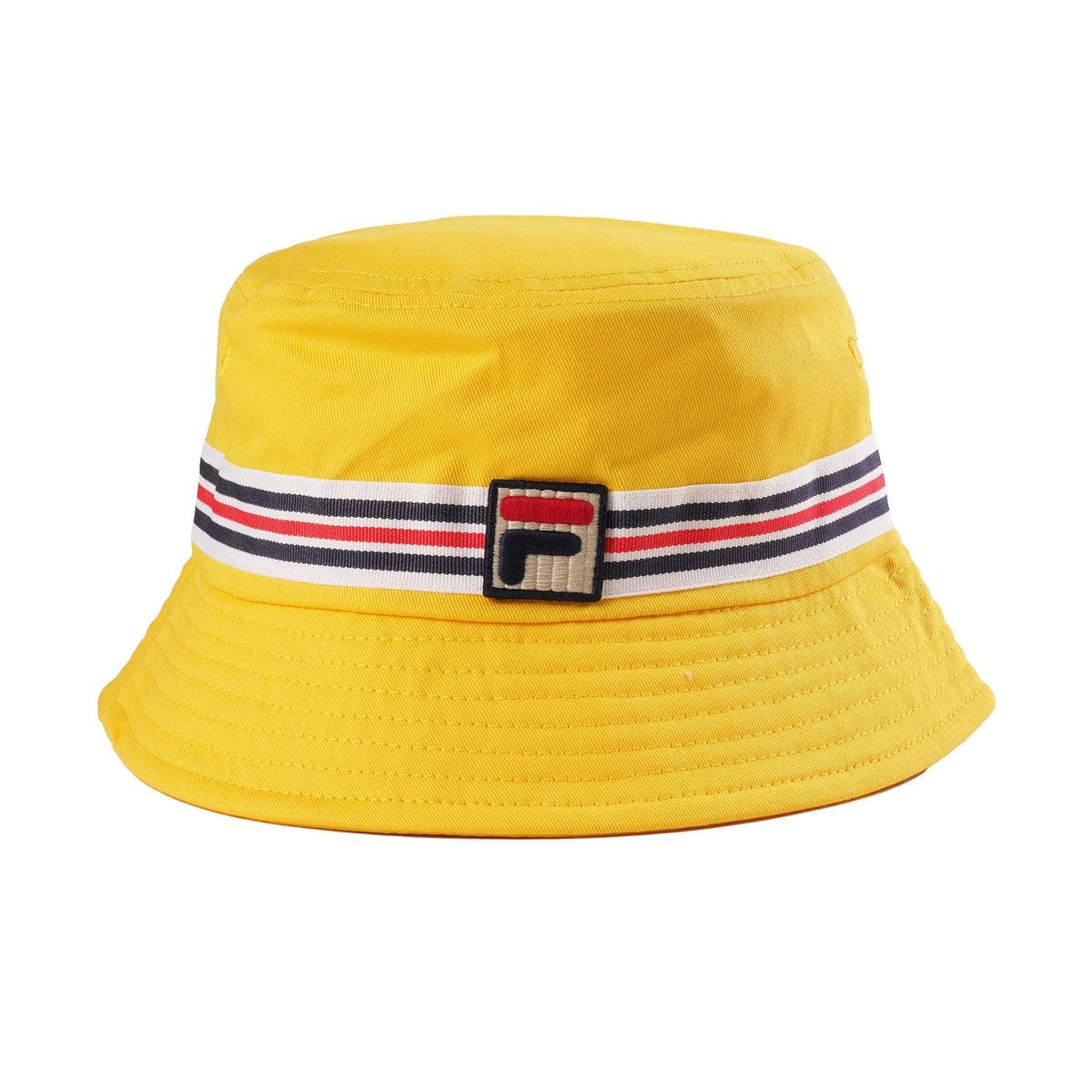FILA Mens Retro Jojo Bucket Hat With Heritage Stripe Tape