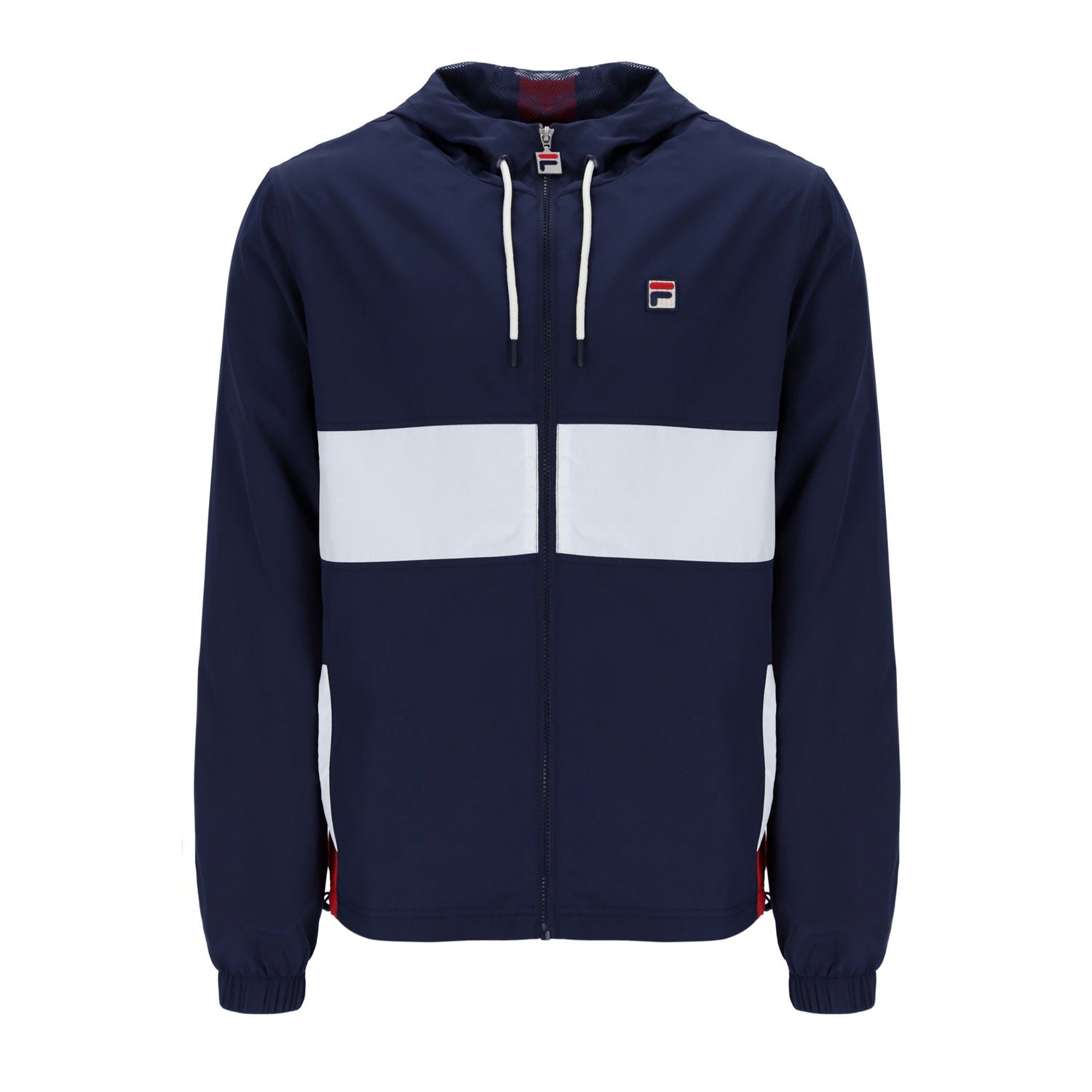 FILA Mens Bianco Retro Anorak - FW23MH043 – Sutton Sports