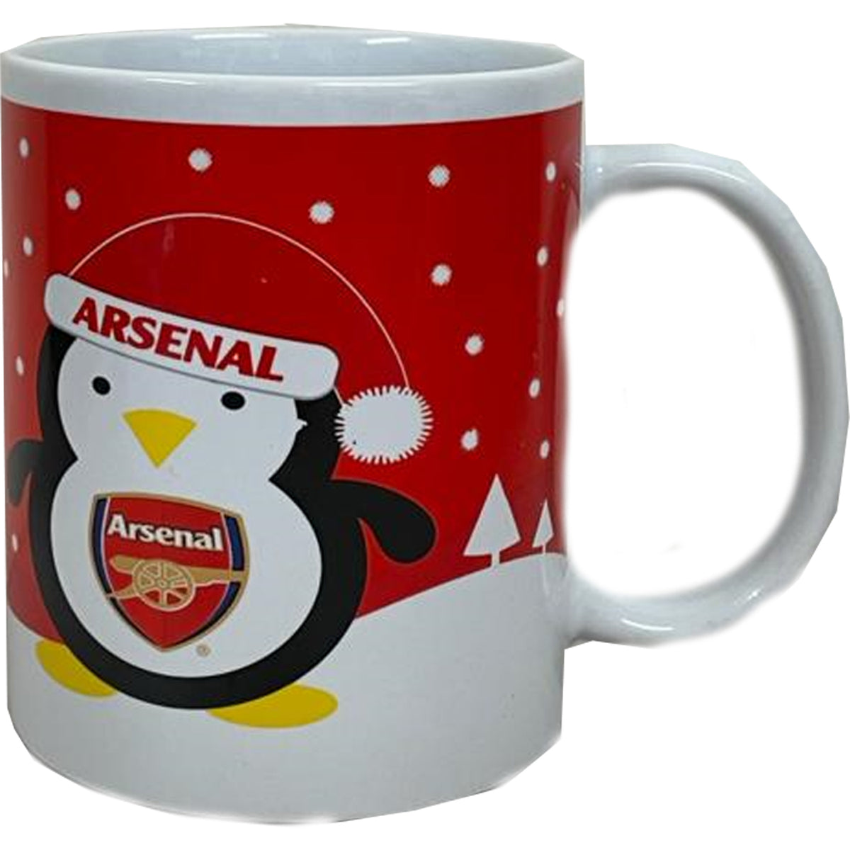 Arsenal F.C Penguin Christmas Mug II