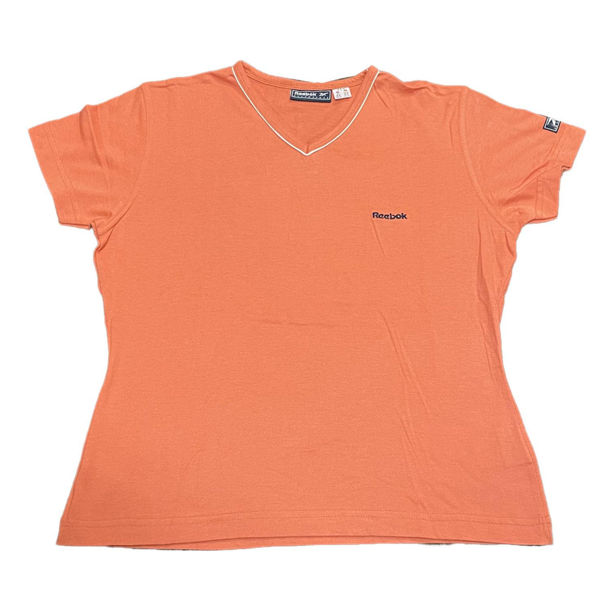 Reebok Womens Athletic Department T-Shirt - Orange - UK Size 12