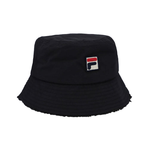 FILA Mens Bevans Retro Sherpa Lined Bucket Hat With F-Box Logo - FHXF23006