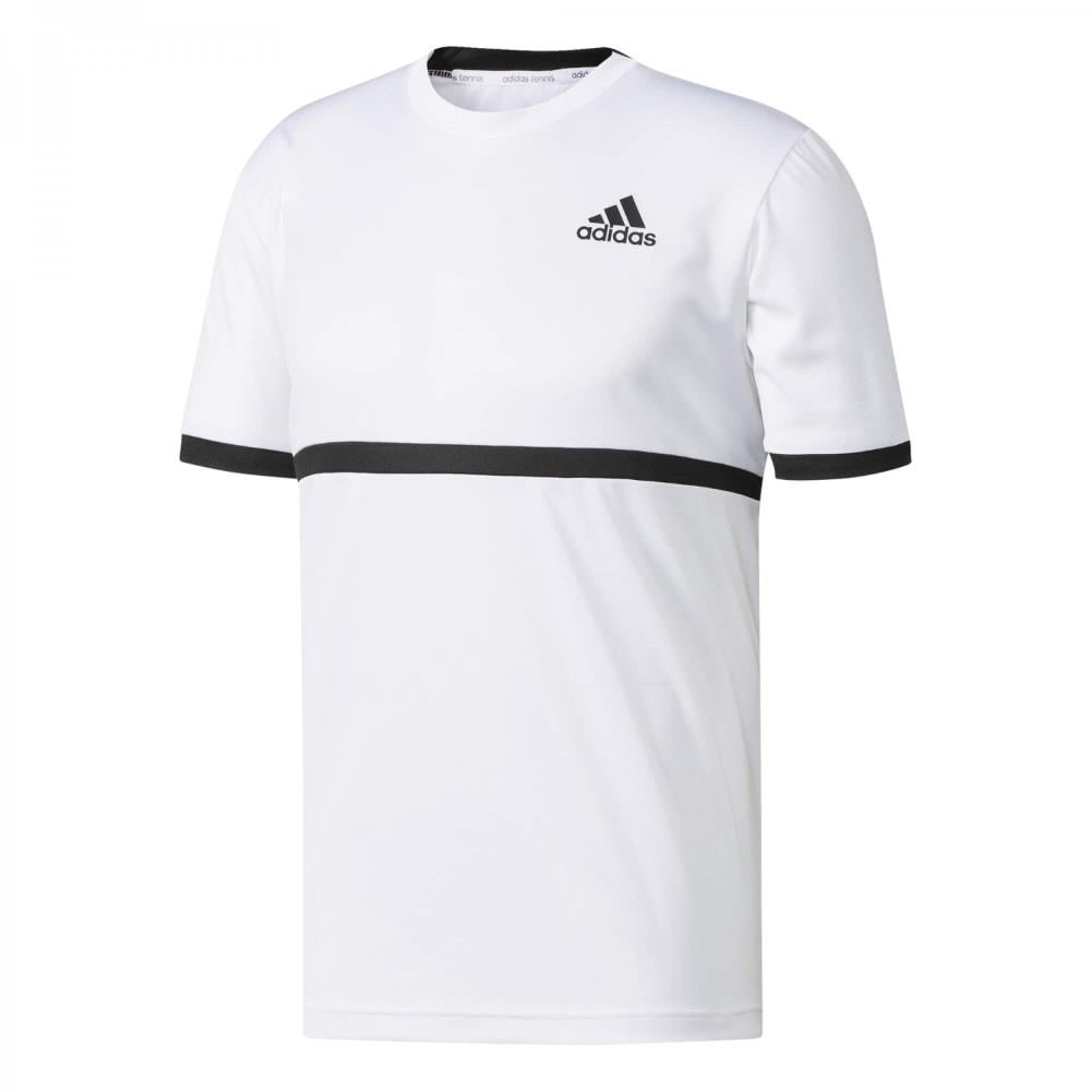 Adidas Men's Court Tennis T-Shirt - White - XS