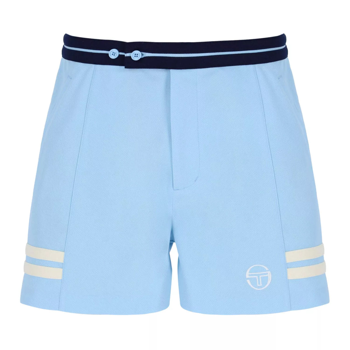 Sergio Tacchini Mens Retro Supermac Tennis Shorts