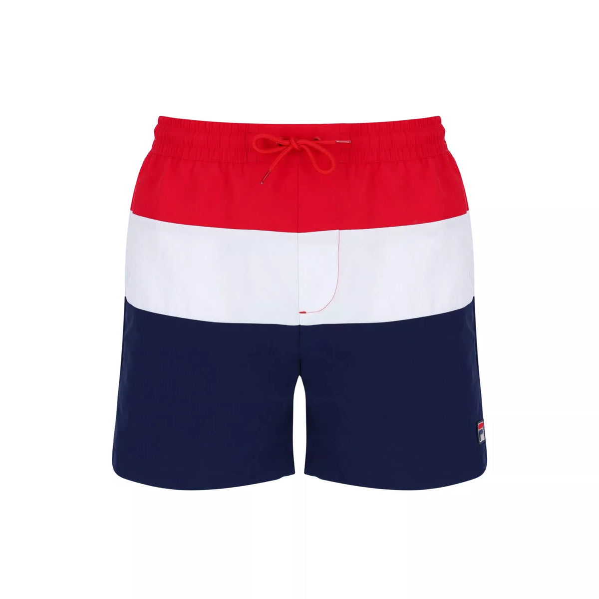 FILA Mens Retro Alexi Colour Block Swim Shorts Sutton Sports