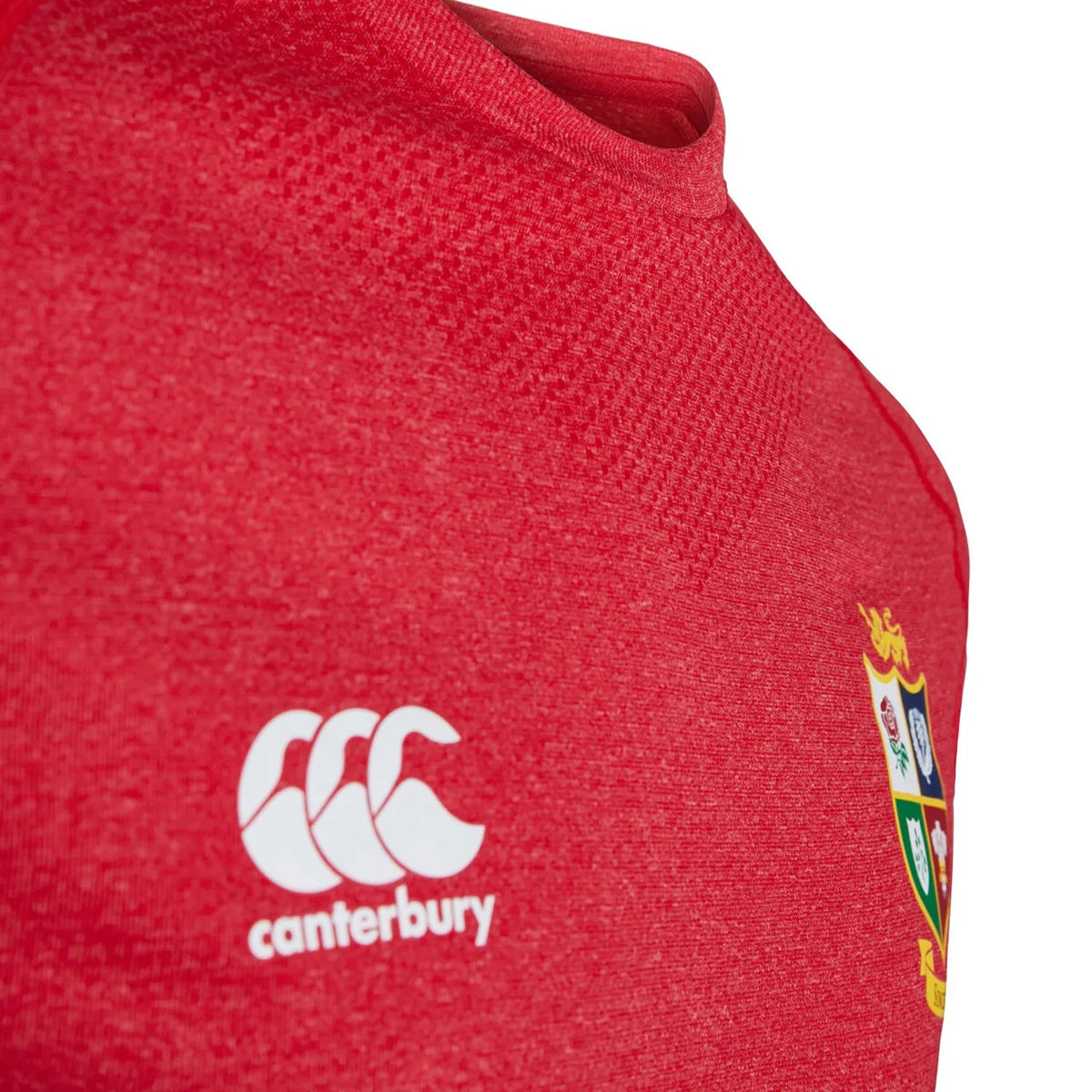 British and Irish Lions Official Mens Seamless Training Tee - Red - 3XL