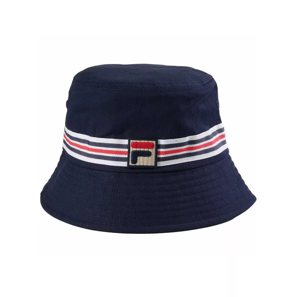 FILA Mens Retro Jojo Bucket Hat With Heritage Stripe Tape