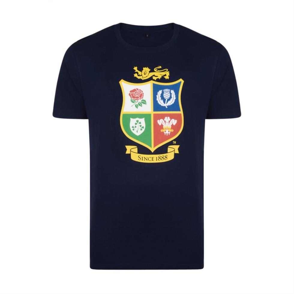British and Irish Lions Mens Large Logo T-Shirt