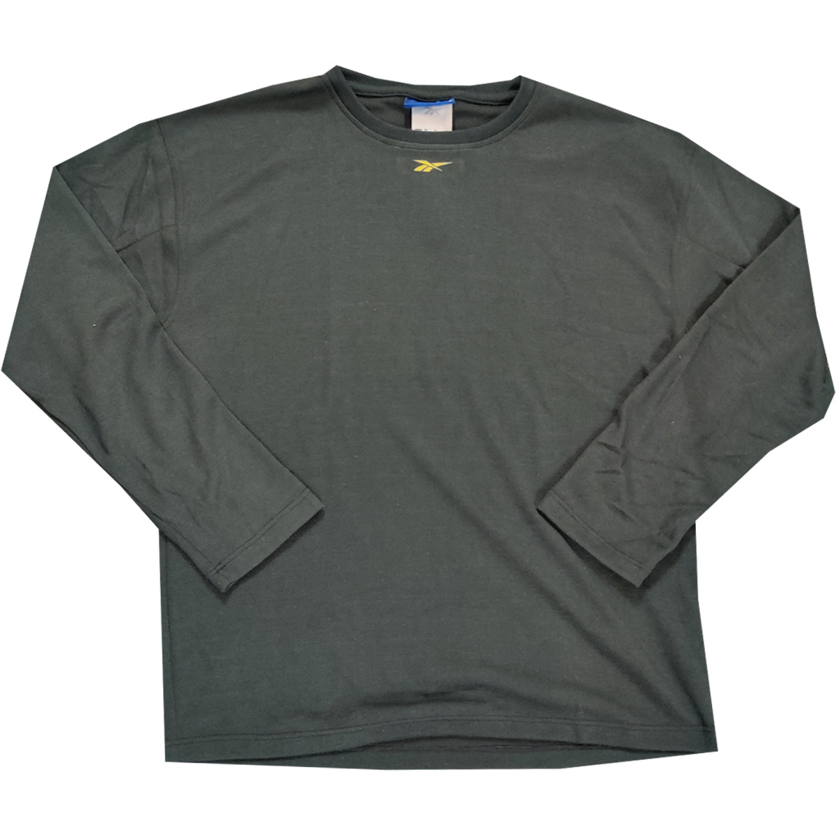 Reebok Mens Clearance Black LS Fitness T-Shirt - Medium