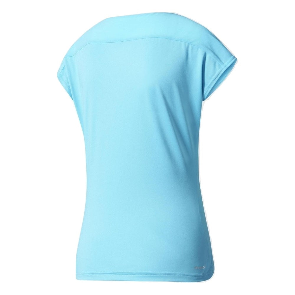 adidas Womens Melbourne Line V-Neck Tennis T-Shirt