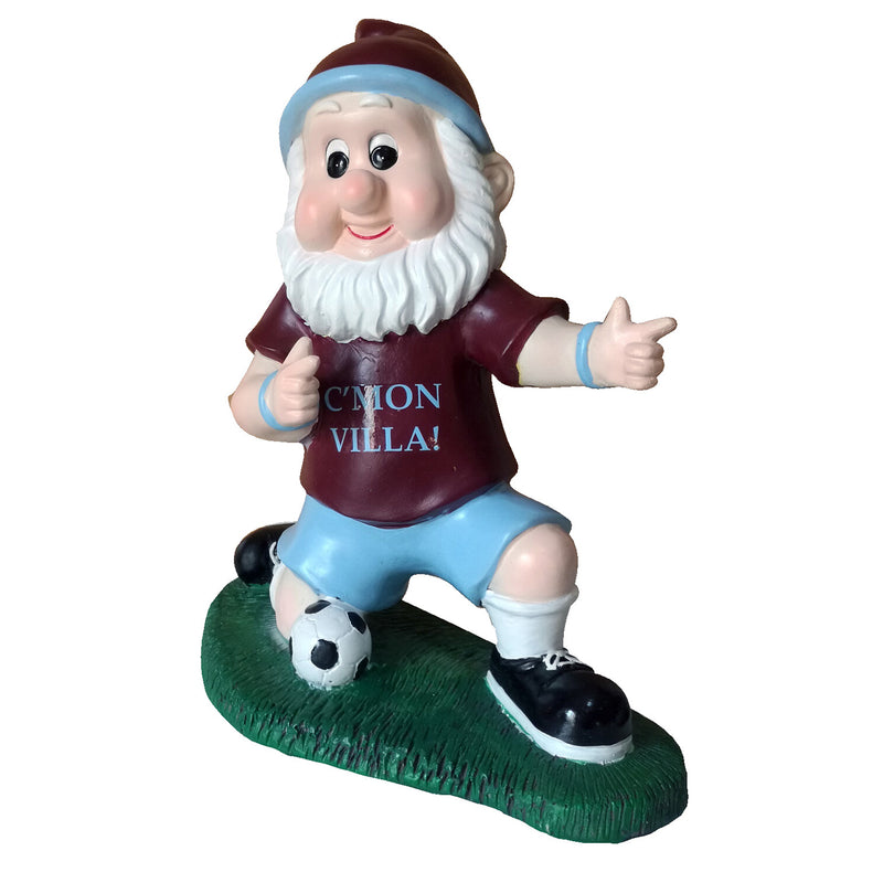 CMON Villa Aston Villa Colours Football Fan Garden Gnome