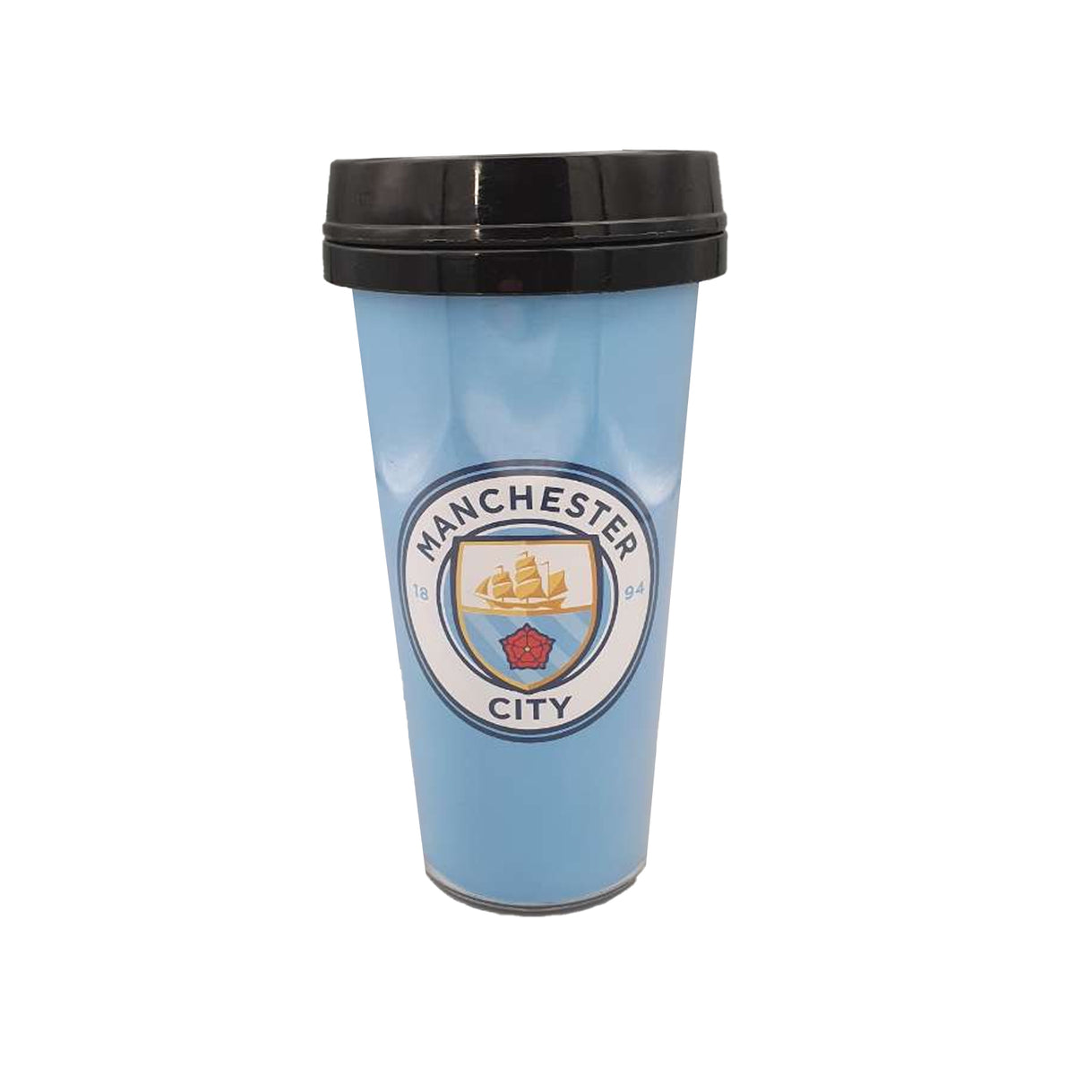 Manchester City FC Solid Colour Travel Mug