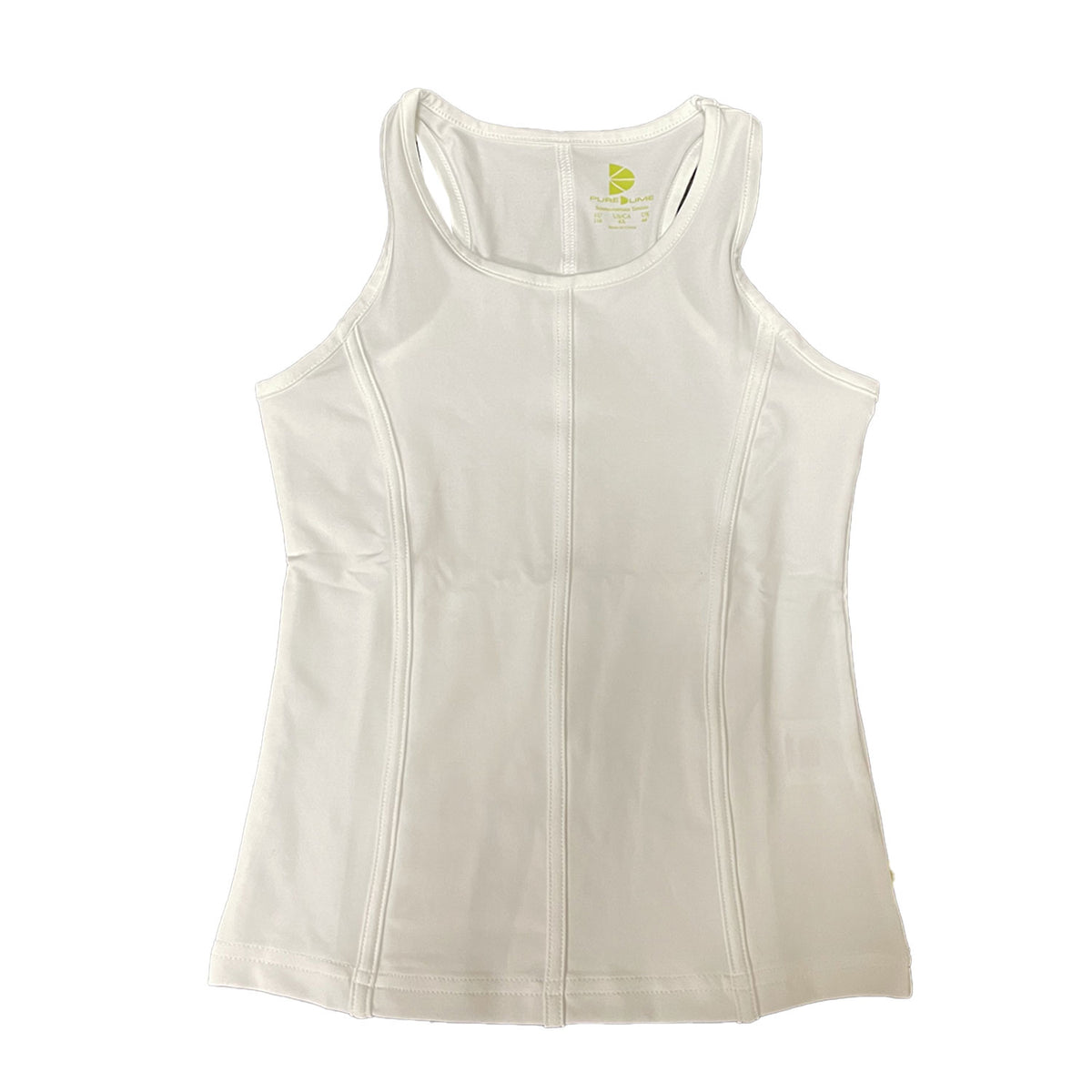 Pure Lime Racer Back Tank