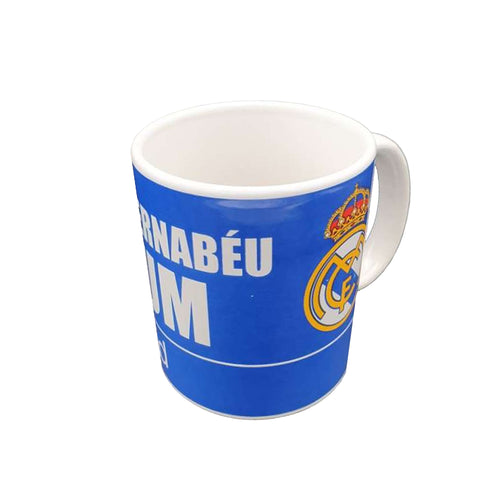 Real Madrid C.F Blue Street Sign Mug