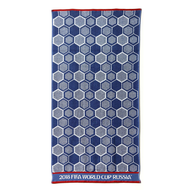 Christy Unisex FIFA Hexagon Bath Towel - Blue