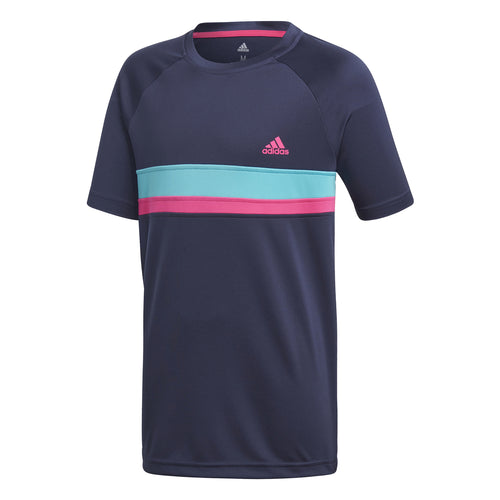adidas Boys Club Colour Block Tennis T-Shirt