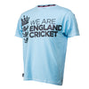 England Cricket ECB Mens We Are England Cricket Large Logo Tee