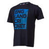 England Cricket ECB Mens Graphic Block T-Shirt