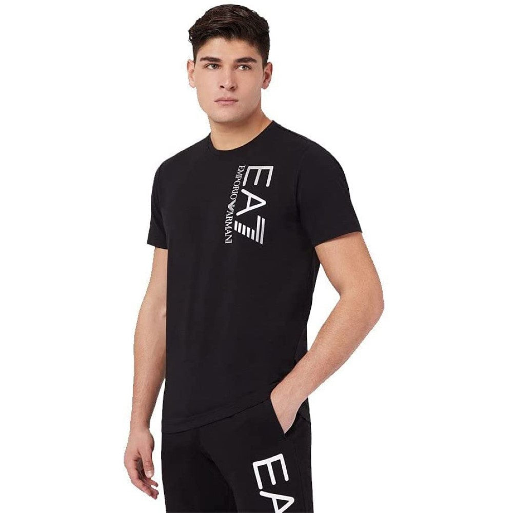 Emporio Armani EA7 Mens Short Sleeve Crew Neck Printed T-Shirt 3KPT10-PJ7RZ