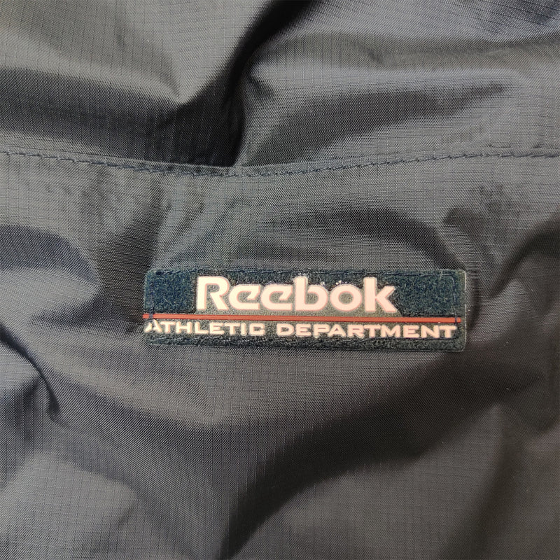 Reebok Womens Retro Original Mid 90s Shoulder Zip Jacket - Navy - UK Size 12