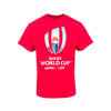 Official Rugby World Cup Japan 2019 Mens Large Logo T-Shirt