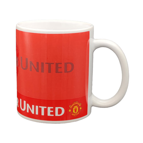 Manchester United Half and Half Mug